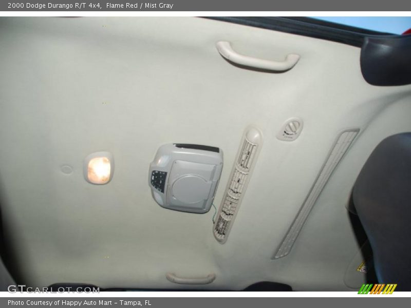 Flame Red / Mist Gray 2000 Dodge Durango R/T 4x4
