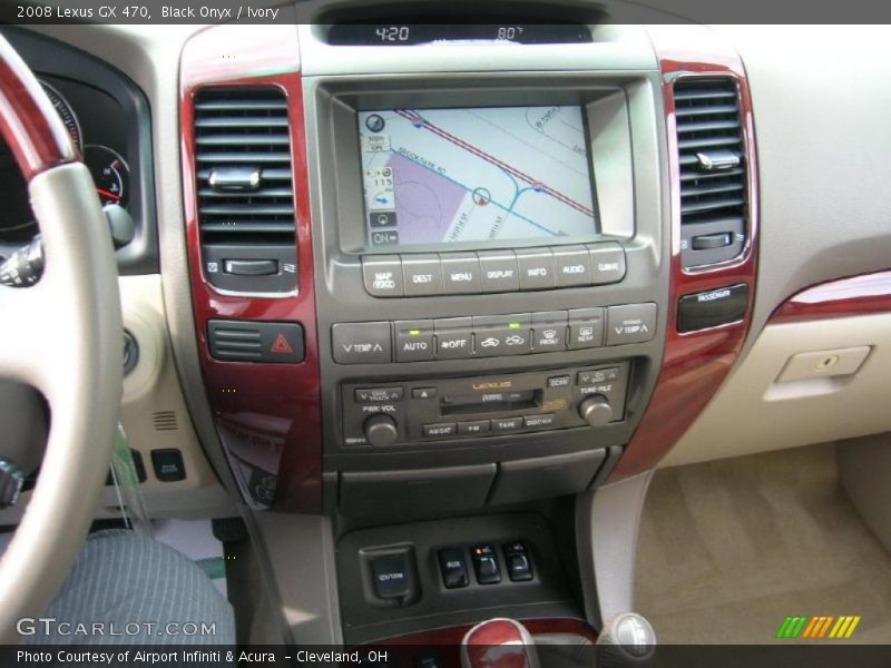 Black Onyx / Ivory 2008 Lexus GX 470