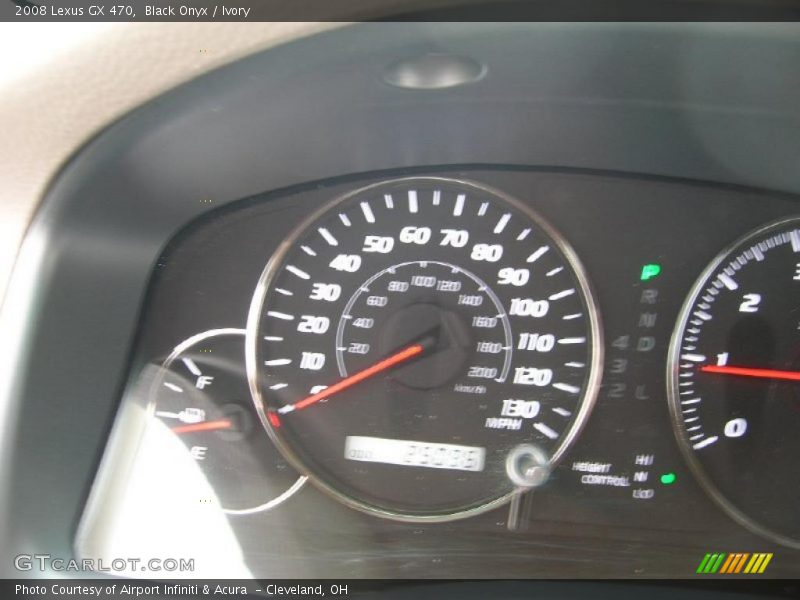Black Onyx / Ivory 2008 Lexus GX 470