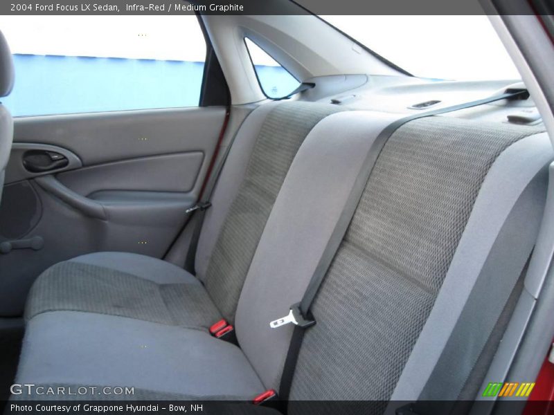 Infra-Red / Medium Graphite 2004 Ford Focus LX Sedan