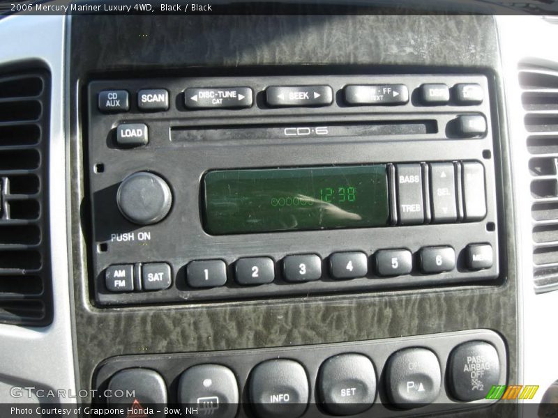 Black / Black 2006 Mercury Mariner Luxury 4WD