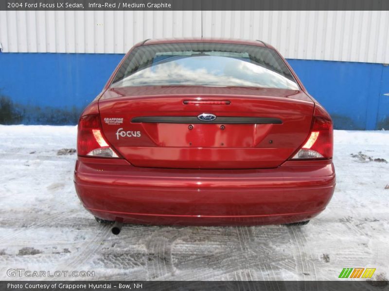 Infra-Red / Medium Graphite 2004 Ford Focus LX Sedan