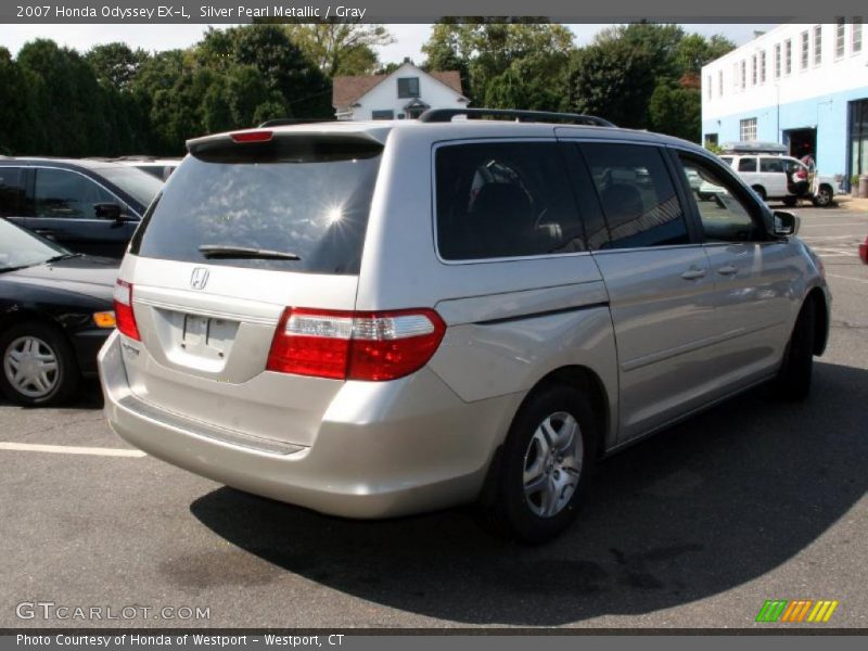 Silver Pearl Metallic / Gray 2007 Honda Odyssey EX-L