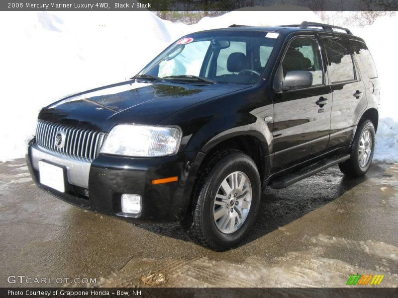 Black / Black 2006 Mercury Mariner Luxury 4WD