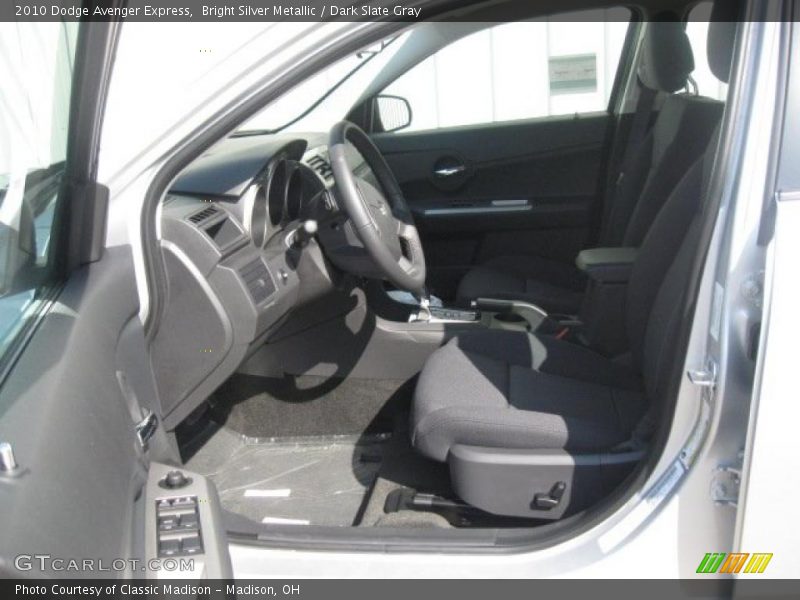 Bright Silver Metallic / Dark Slate Gray 2010 Dodge Avenger Express