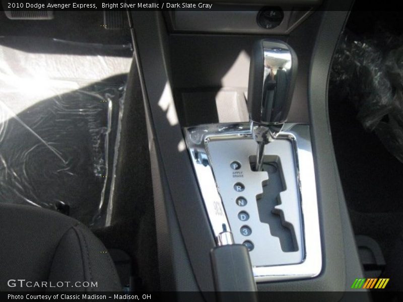 Bright Silver Metallic / Dark Slate Gray 2010 Dodge Avenger Express