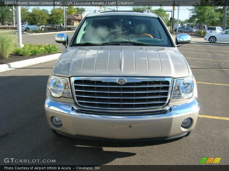 Light Sandstone Metallic / Light Graystone 2008 Chrysler Aspen Limited 4WD