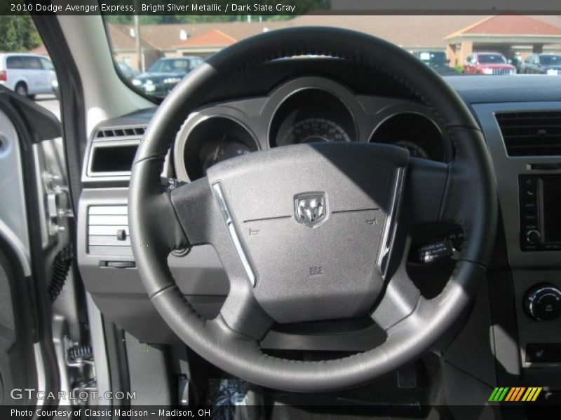 Bright Silver Metallic / Dark Slate Gray 2010 Dodge Avenger Express