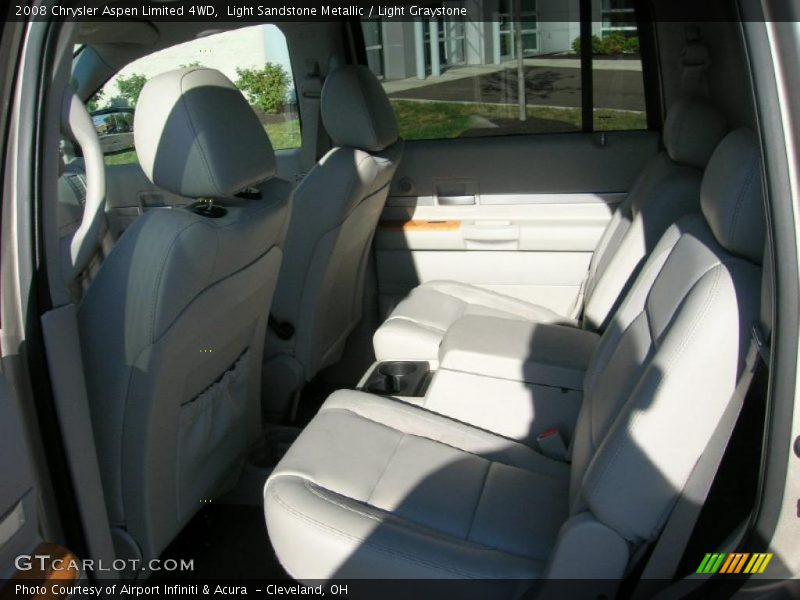 Light Sandstone Metallic / Light Graystone 2008 Chrysler Aspen Limited 4WD