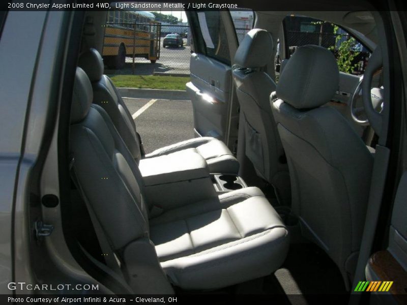 Light Sandstone Metallic / Light Graystone 2008 Chrysler Aspen Limited 4WD