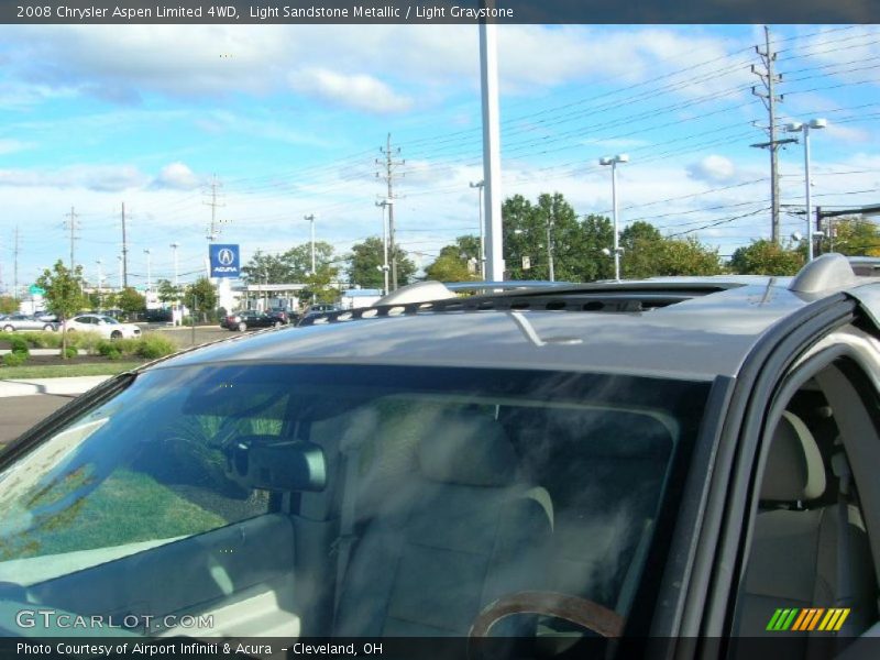 Light Sandstone Metallic / Light Graystone 2008 Chrysler Aspen Limited 4WD