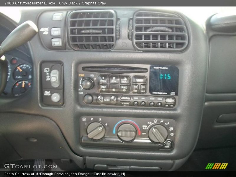 Onyx Black / Graphite Gray 2000 Chevrolet Blazer LS 4x4