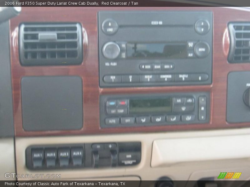 Red Clearcoat / Tan 2006 Ford F350 Super Duty Lariat Crew Cab Dually