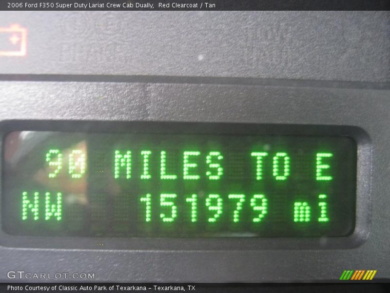 Red Clearcoat / Tan 2006 Ford F350 Super Duty Lariat Crew Cab Dually