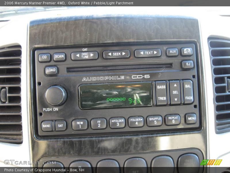 Oxford White / Pebble/Light Parchment 2006 Mercury Mariner Premier 4WD