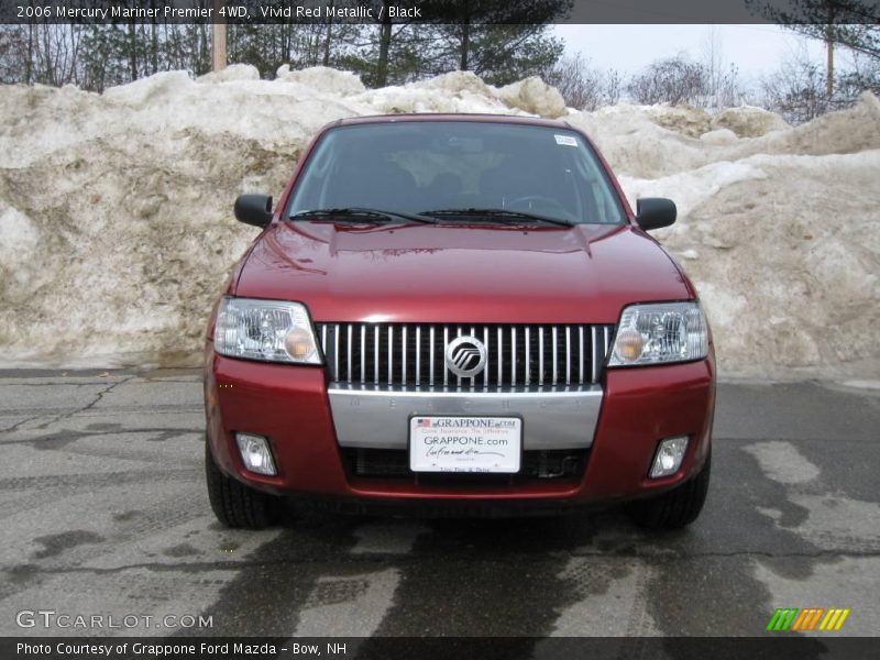 Vivid Red Metallic / Black 2006 Mercury Mariner Premier 4WD