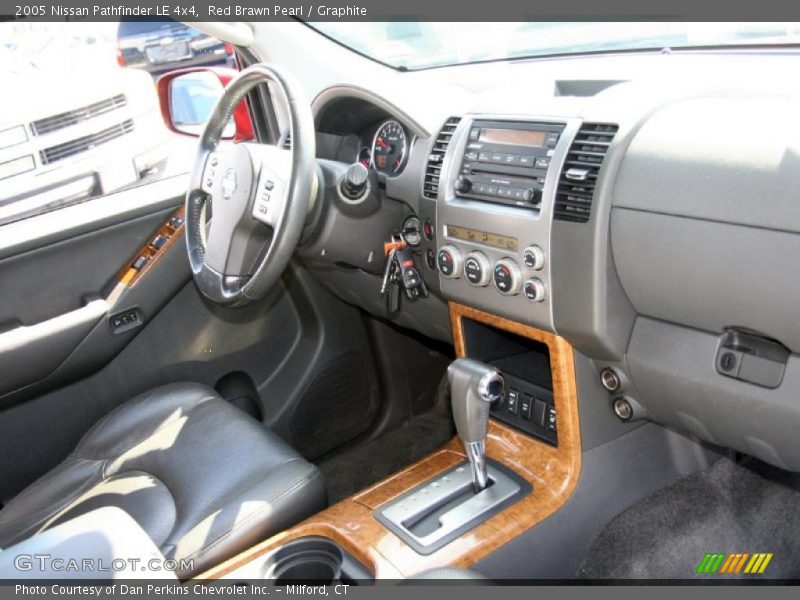 Red Brawn Pearl / Graphite 2005 Nissan Pathfinder LE 4x4
