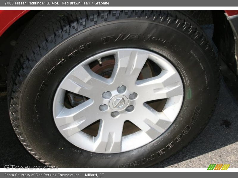 Red Brawn Pearl / Graphite 2005 Nissan Pathfinder LE 4x4