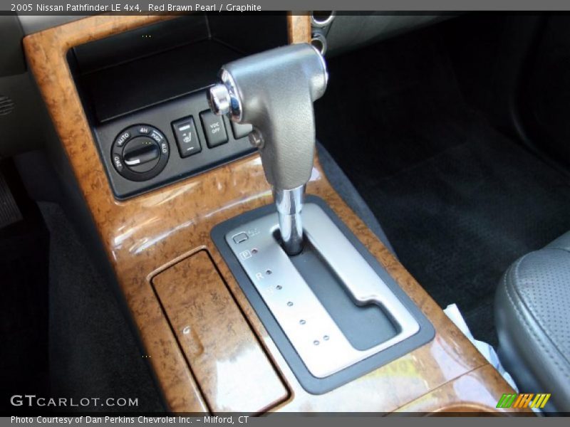 Red Brawn Pearl / Graphite 2005 Nissan Pathfinder LE 4x4