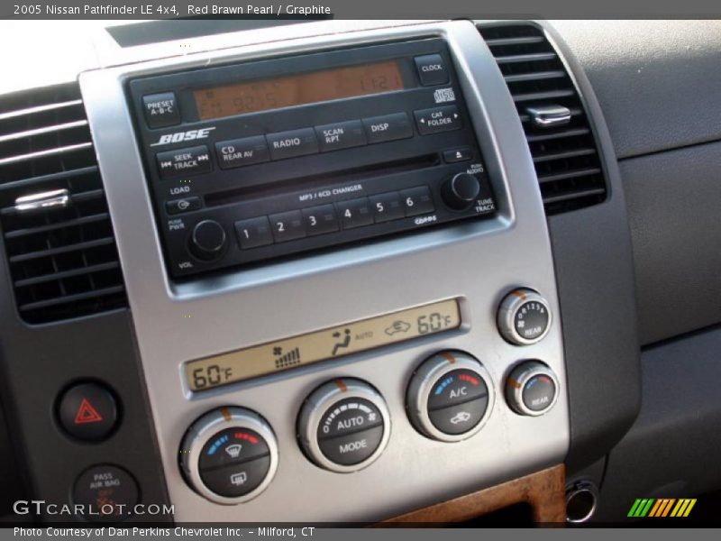 Red Brawn Pearl / Graphite 2005 Nissan Pathfinder LE 4x4