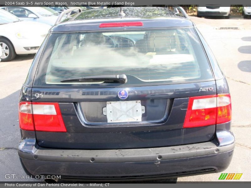 Nocturne Blue Metallic / Sand Beige 2004 Saab 9-5 Aero Sport Wagon