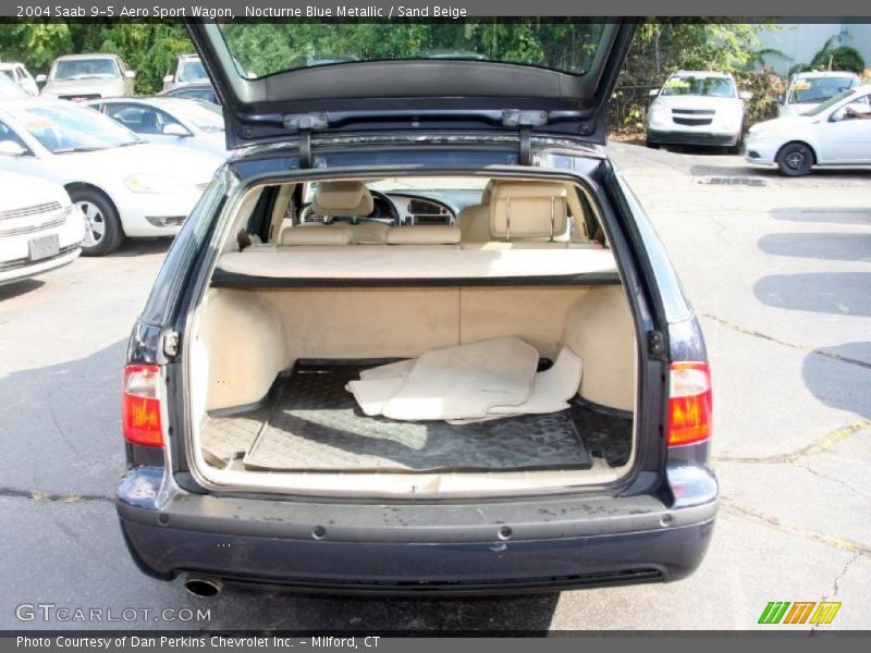 Nocturne Blue Metallic / Sand Beige 2004 Saab 9-5 Aero Sport Wagon