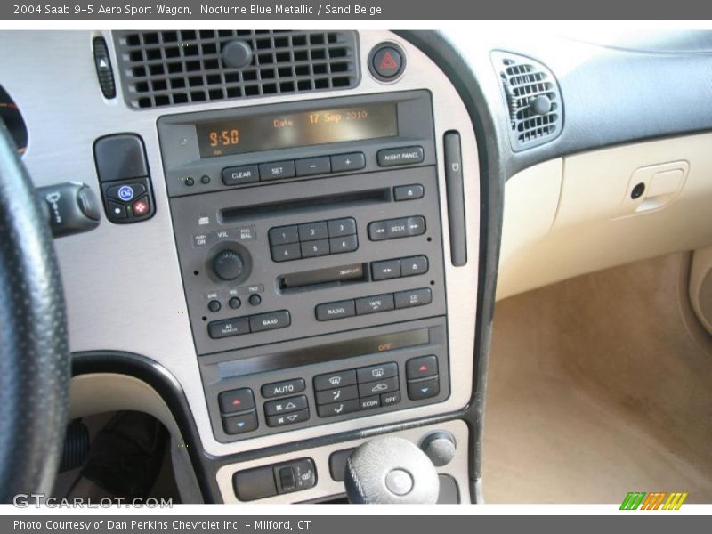 Nocturne Blue Metallic / Sand Beige 2004 Saab 9-5 Aero Sport Wagon