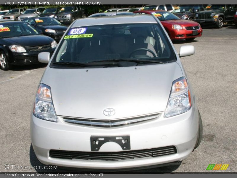 Classic Silver Metallic / Gray 2008 Toyota Prius Hybrid