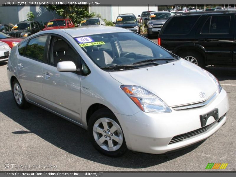 Classic Silver Metallic / Gray 2008 Toyota Prius Hybrid