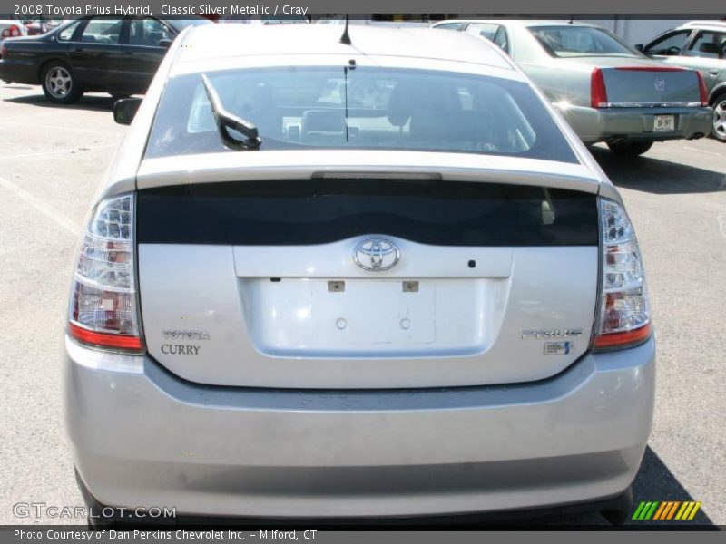Classic Silver Metallic / Gray 2008 Toyota Prius Hybrid