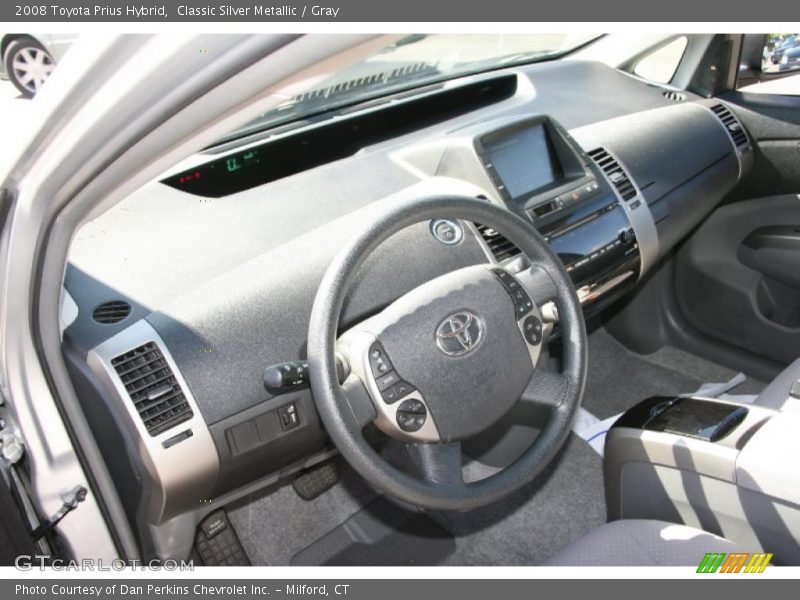 Classic Silver Metallic / Gray 2008 Toyota Prius Hybrid