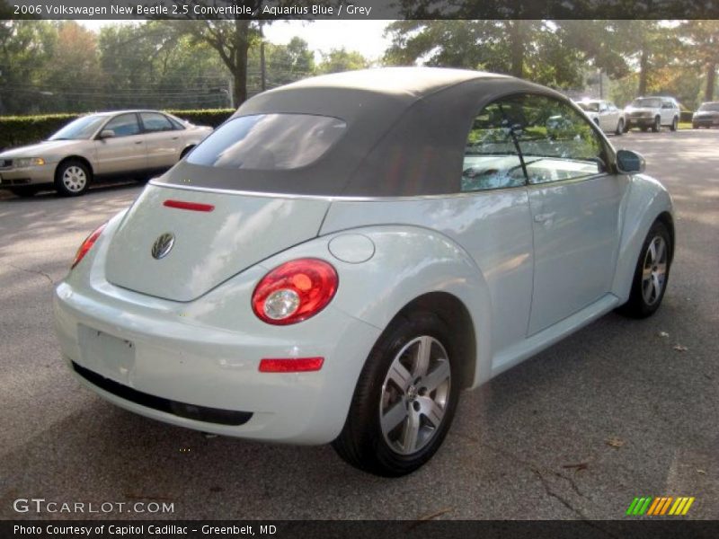 Aquarius Blue / Grey 2006 Volkswagen New Beetle 2.5 Convertible