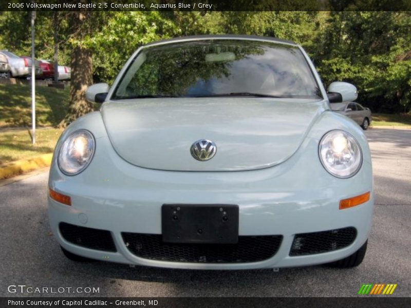 Aquarius Blue / Grey 2006 Volkswagen New Beetle 2.5 Convertible