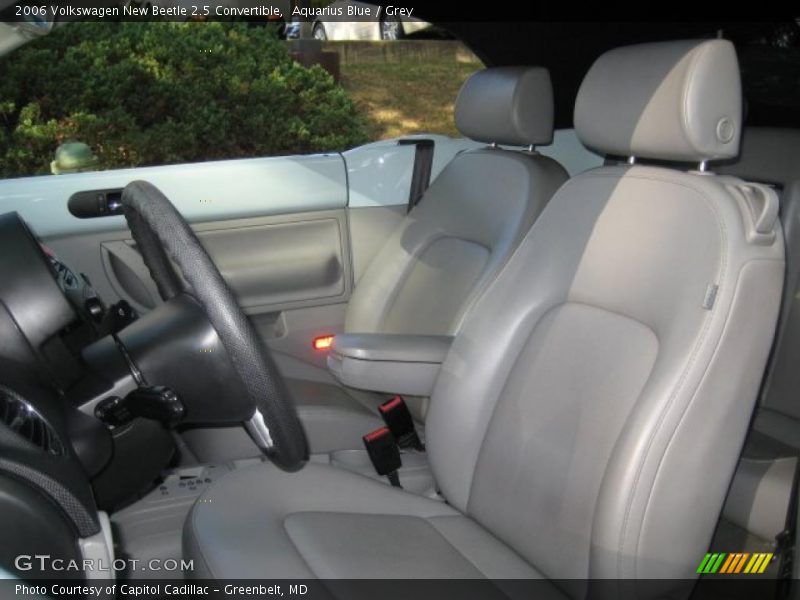 Aquarius Blue / Grey 2006 Volkswagen New Beetle 2.5 Convertible