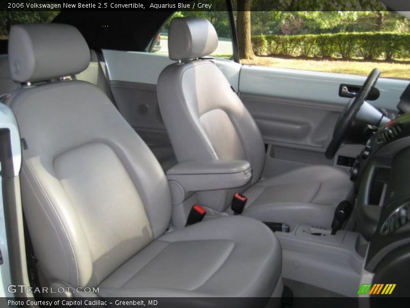 Aquarius Blue / Grey 2006 Volkswagen New Beetle 2.5 Convertible