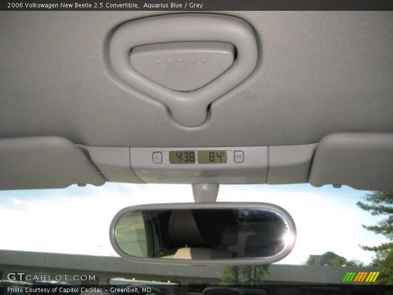 Aquarius Blue / Grey 2006 Volkswagen New Beetle 2.5 Convertible