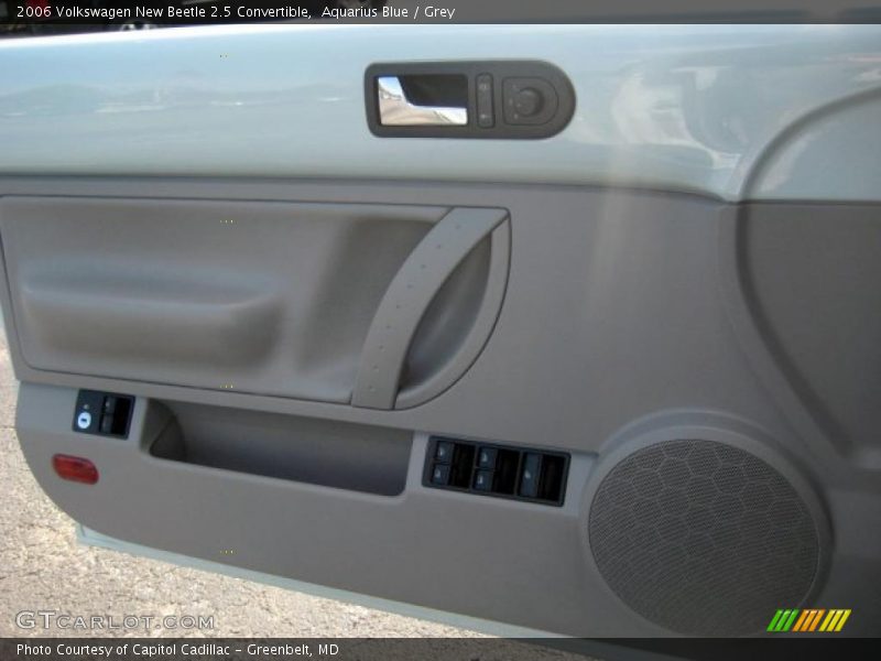 Aquarius Blue / Grey 2006 Volkswagen New Beetle 2.5 Convertible