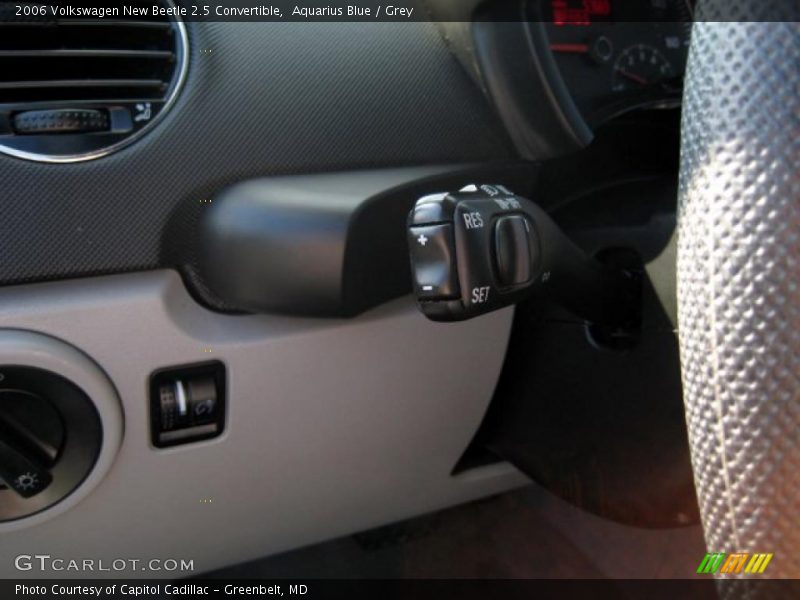 Aquarius Blue / Grey 2006 Volkswagen New Beetle 2.5 Convertible