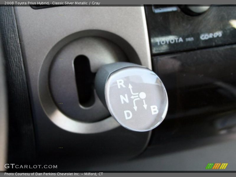Classic Silver Metallic / Gray 2008 Toyota Prius Hybrid