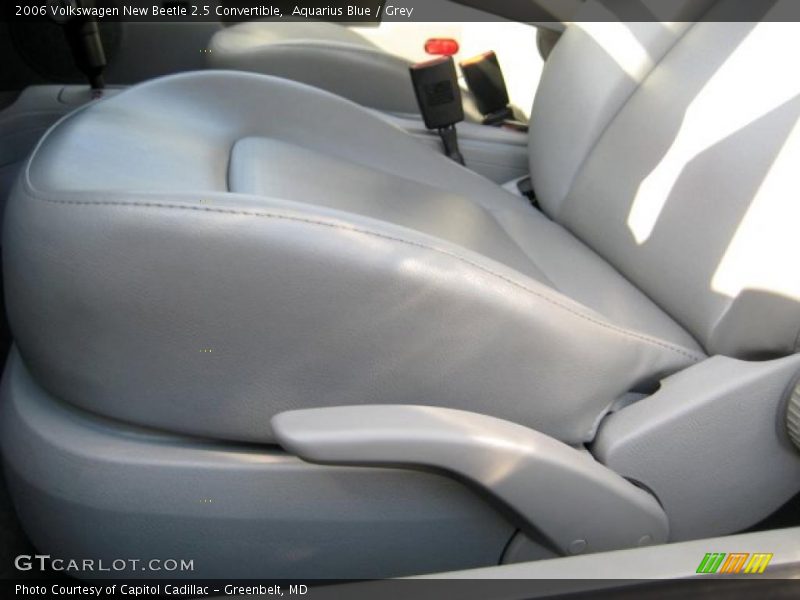Aquarius Blue / Grey 2006 Volkswagen New Beetle 2.5 Convertible