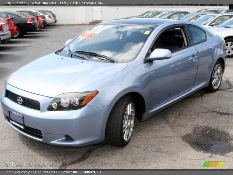 Wave Line Blue Pearl / Dark Charcoal Gray 2008 Scion tC