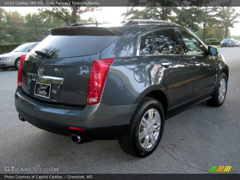 Gray Flannel / Titanium/Ebony 2010 Cadillac SRX V6