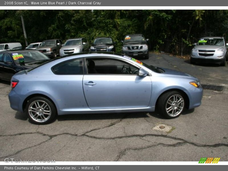 Wave Line Blue Pearl / Dark Charcoal Gray 2008 Scion tC