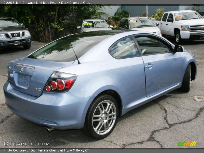 Wave Line Blue Pearl / Dark Charcoal Gray 2008 Scion tC