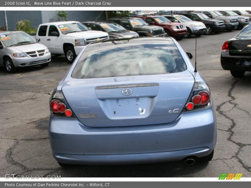 Wave Line Blue Pearl / Dark Charcoal Gray 2008 Scion tC
