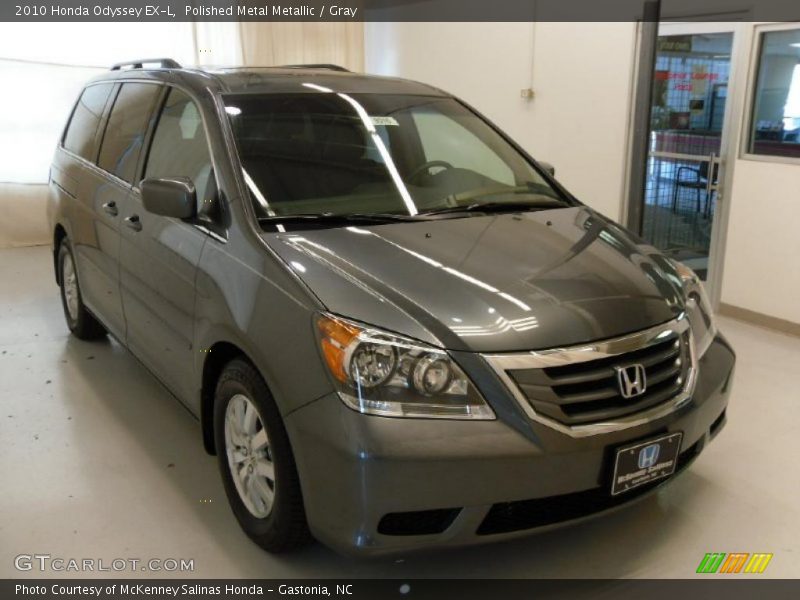 Polished Metal Metallic / Gray 2010 Honda Odyssey EX-L