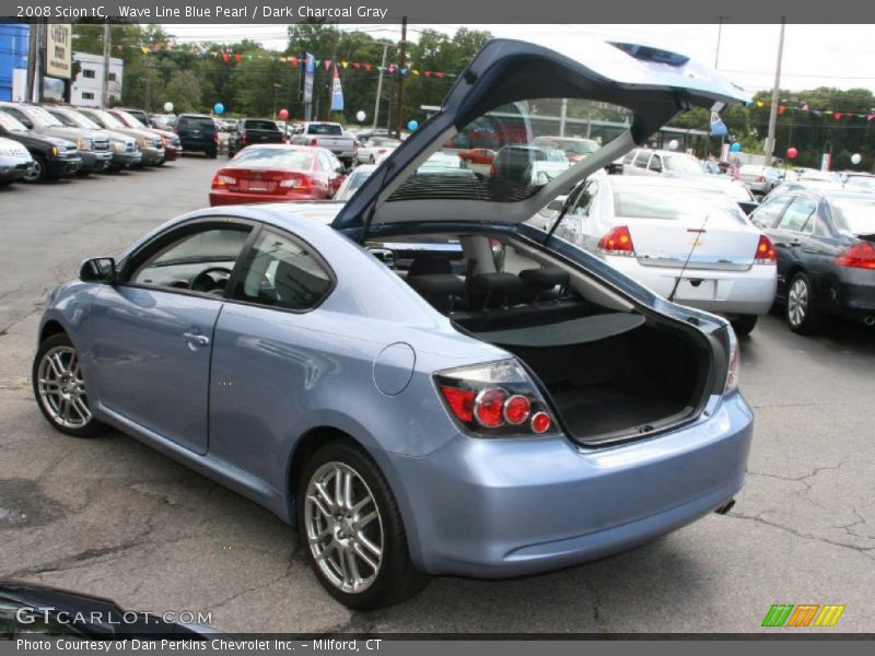 Wave Line Blue Pearl / Dark Charcoal Gray 2008 Scion tC