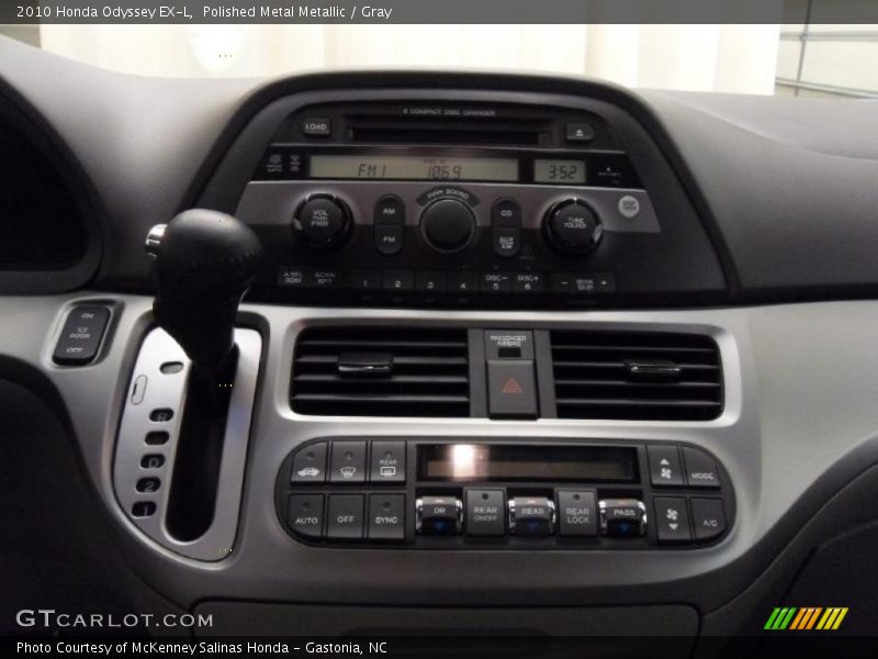 Polished Metal Metallic / Gray 2010 Honda Odyssey EX-L