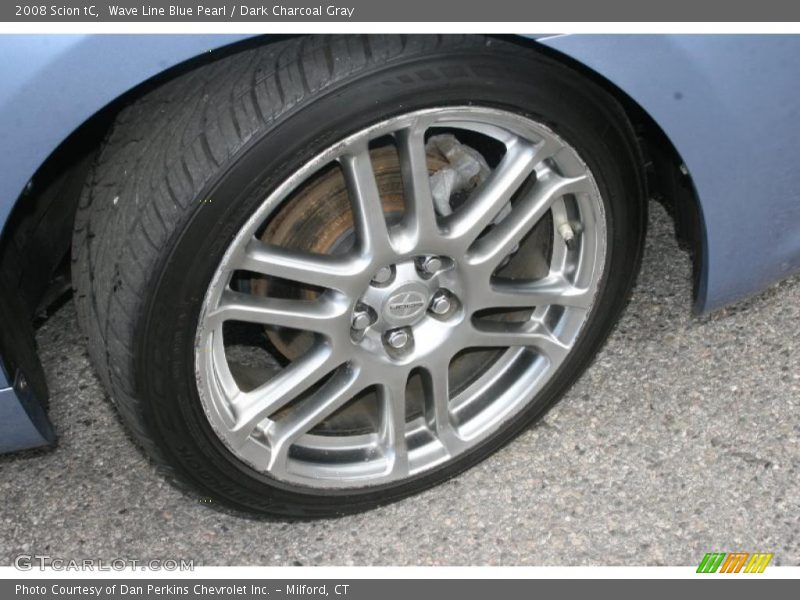 Wave Line Blue Pearl / Dark Charcoal Gray 2008 Scion tC