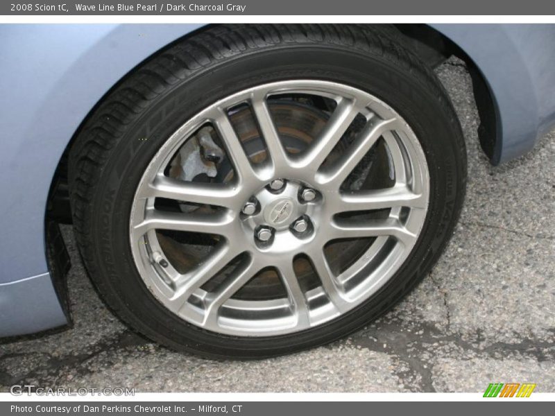 Wave Line Blue Pearl / Dark Charcoal Gray 2008 Scion tC